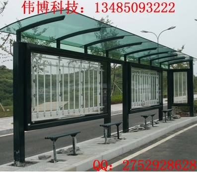阿拉尔不锈钢候车亭